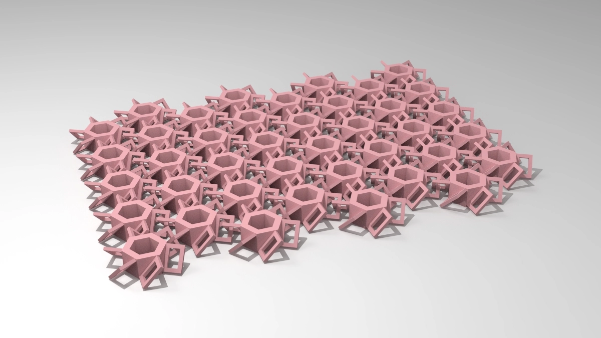 NASA Fabric: 3D Parametric Model - 0